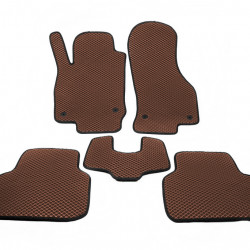 Килимки EVA (Коричневий) для Skoda Octavia IV A8 2020-2024 рр
