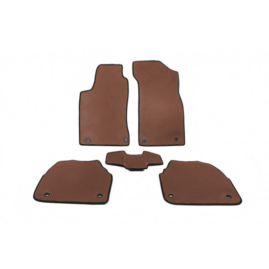 Килимки EVA (Коричневий) для Skoda Superb 2001-2009 рр Килимки EVA (Коричневий) для Skoda Superb 2001-2009 рр