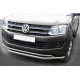 Передній захист ST017 (нерж) 60 на 42 мм для Volkswagen Amarok 2010-2022 рр