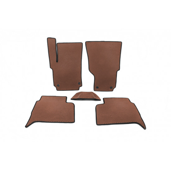 Килимки EVA (Коричневий) для Volkswagen Amarok 2010-2022 рр Килимки EVA (Коричневий) для Volkswagen Amarok 2010-2022 рр