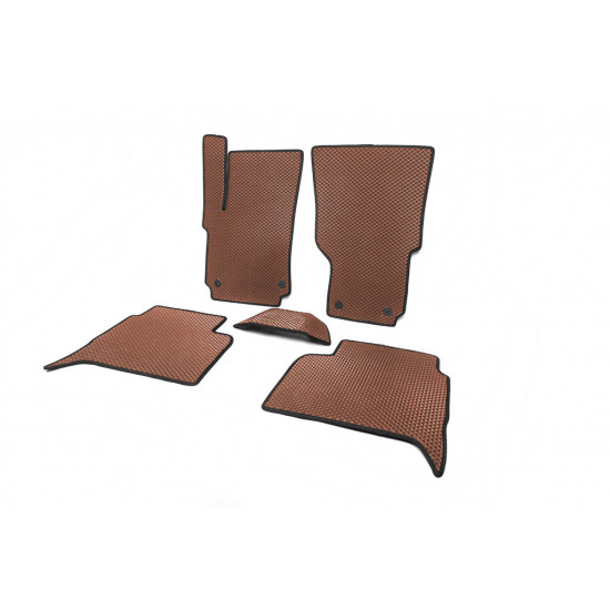 Килимки EVA (Коричневий) для Volkswagen Amarok 2010-2022 рр Килимки EVA (Коричневий) для Volkswagen Amarok 2010-2022 рр