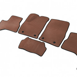 Килимки EVA (Коричневий) для Toyota Land Cruiser 300