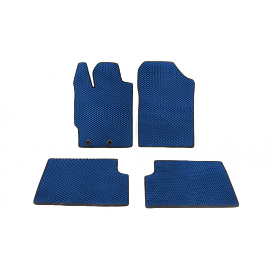 Килимки EVA ДВС (Синій) для Toyota Yaris 2010-2020 рр Килимки EVA ДВС (Синій) для Toyota Yaris 2010-2020 рр