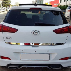 Кромка багажника 2014-2018 (нерж.) для Hyundai I-20 рр