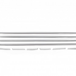 Нижня окантовка стекол OmsaLine (10 шт, нерж) для Honda eNP1