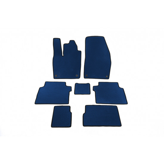 Килимки EVA (3 ряди, Синій) для Volkswagen ID.6 Килимки EVA (3 ряди, Синій) для Volkswagen ID.6