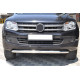 Передній захист ST008 (нерж) для Volkswagen Amarok 2010-2022 рр