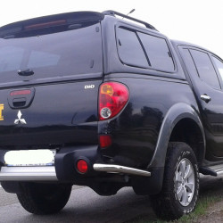 Задні кути AK003 (2 шт., нерж) для Mitsubishi L200 2006-2015 рр