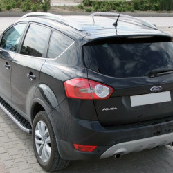 Бокові пороги BlackLine (2 шт, алюміній) для Ford Kuga 2008-2013 рр