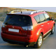 Бокові пороги BlackLine (2 шт, алюміній) для Mitsubishi Outlander 2006-2012рр