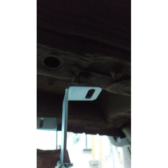 Бокові пороги Shining V1 (2 шт., Алюміній) для Hyundai Santa Fe 2 2006-2012рр