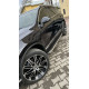 Бокові пороги BlackLine (2 шт, алюміній) для Volkswagen Touareg 2002-2010 рр