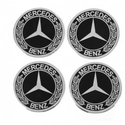 Наклейки на диски 90мм (4 шт) для Тюнінг Mercedes