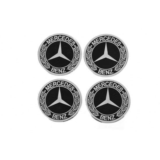 Наклейки на диски 90мм (4 шт) для Тюнінг Mercedes Наклейки на диски 90мм (4 шт) для Тюнінг Mercedes