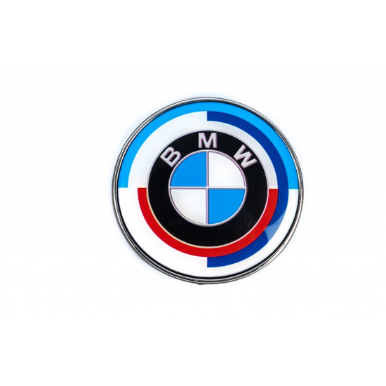 Ювілейна емблема 82мм (передня) для BMW 3 серія E-90/91/92/93 2005-2011рр Ювілейна емблема 82мм (передня) для BMW 3 серія E-90/91/92/93 2005-2011рр