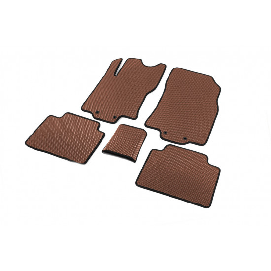 Килимки EVA (Коричневий) для Nissan X-trail T32 / Rogue 2014-2021 рр Килимки EVA (Коричневий) для Nissan X-trail T32 / Rogue 2014-2021 рр