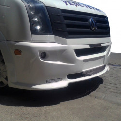 Передній бампер 2012-2024 (LED, під фарбування) для Volkswagen Crafter рр