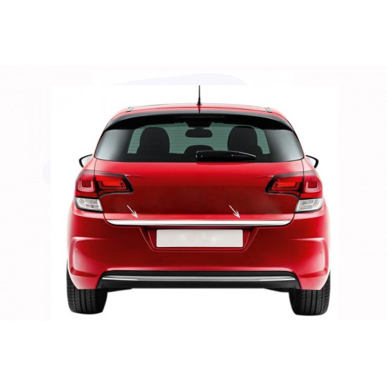 Накладка на кромку багажника (нерж.) OmsaLine - Італійська нержавійка для Citroen C-4 2010-2024 рр Накладка на кромку багажника (нерж.) OmsaLine - Італійська нержавійка для Citroen C-4 2010-2024 рр