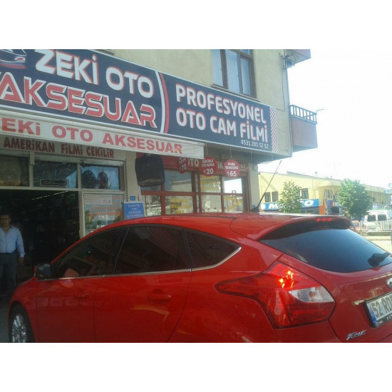 Нижня окантовка вікон (8 шт, нерж) SW, Carmos - Турецька сталь для Ford Focus III 2011-2017 рр Нижня окантовка вікон (8 шт, нерж) SW, Carmos - Турецька сталь для Ford Focus III 2011-2017 рр