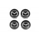 Ковпачки диски чорні maz5955tur-bl (59мм на 55мм, 4 шт) для Тюнінг Mazda Ковпачки диски чорні maz5955tur-bl (59мм на 55мм, 4 шт) для Тюнінг Mazda