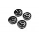 Ковпачки диски чорні maz5955tur-bl (59мм на 55мм, 4 шт) для Тюнінг Mazda Ковпачки диски чорні maz5955tur-bl (59мм на 55мм, 4 шт) для Тюнінг Mazda
