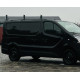 Рейлінги чорні Коротка, пластикові ніжки для Renault Trafic 2015-2024 рр