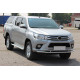 Передній захист ST018 (нерж) для Toyota Hilux 2015-2024 рр