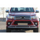 Передній захист ST018 (нерж) для Toyota Hilux 2015-2024 рр