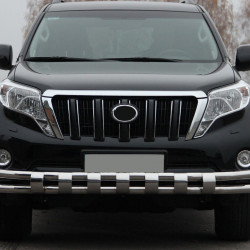 Передній захист ST016-2 (нерж) для Toyota Land Cruiser Prado 150