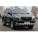 Передній захист ST016-2 (нерж) для Toyota Land Cruiser Prado 150