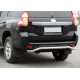 Задня дуга AK008 (нерж) для Toyota Land Cruiser Prado 150