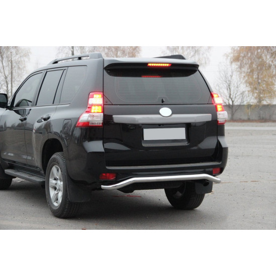 Задня дуга AK008 (нерж) для Toyota Land Cruiser Prado 150