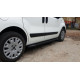 Бокові пороги Rainbow Black (2 шт, алюмін. профілю.) для Citroen Nemo 2008-2024 рр