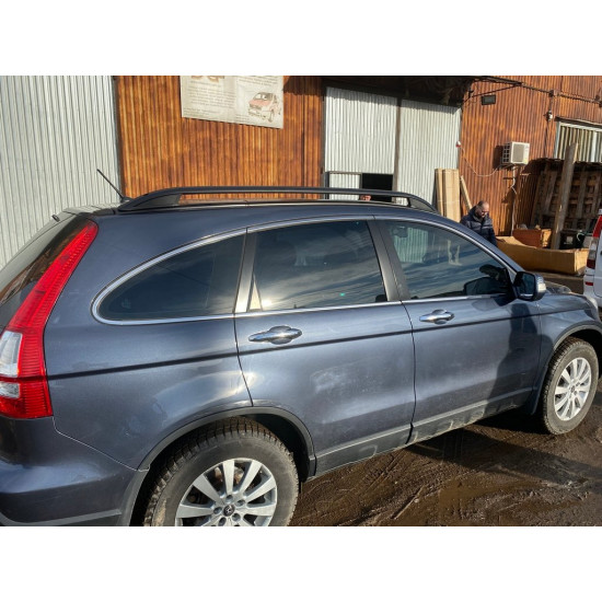 Рейлінги чорні (Crown) для Honda CRV 2007-2011рр