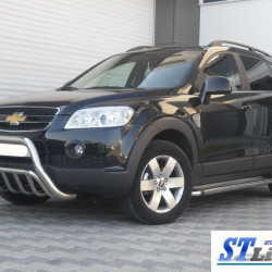 Передня дуга WT002 (нерж.) для Chevrolet Captiva 2006-2019рр