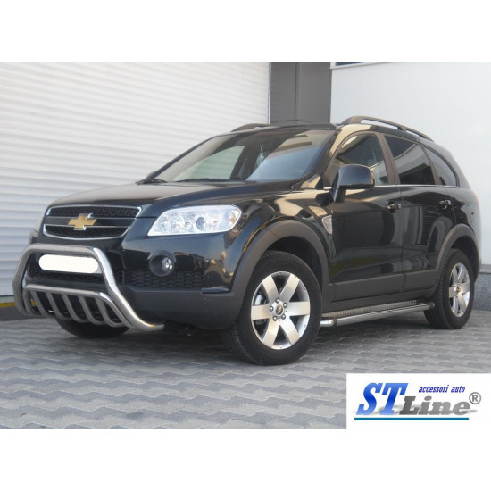 Передня дуга WT002 (нерж.) для Chevrolet Captiva 2006-2019рр