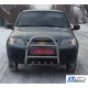 Кенгурятник QT007 (нерж) для Chevrolet Niva