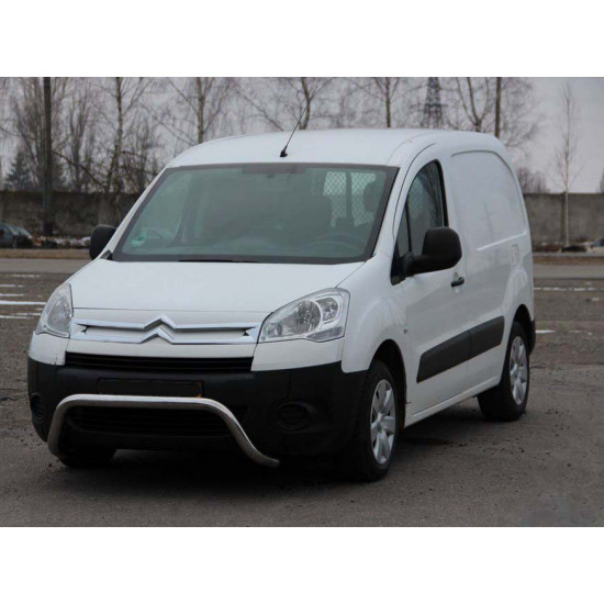 Кенгурятник WT007 (нерж.) для Peugeot Partner Tepee 2008-2018рр