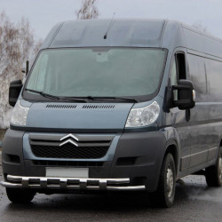 Передня дуга ST015 (нерж.) для Peugeot Boxer 2006-2024 та рр