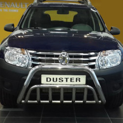 Кенгурятник WT002 (нерж) для Renault Duster 2008-2017 рр