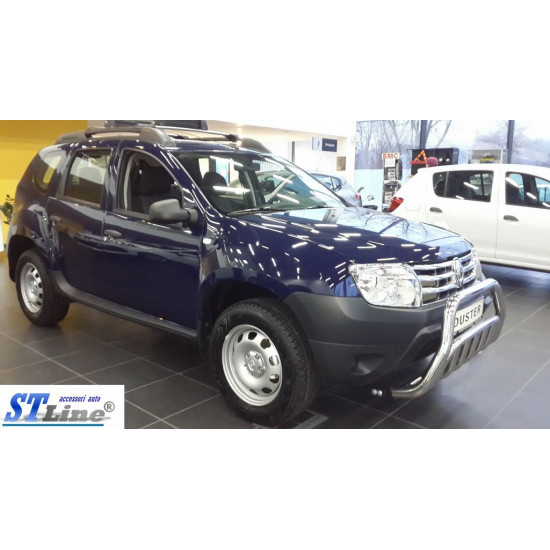 Кенгурятник WT002 (нерж) для Renault Duster 2008-2017 рр