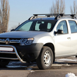 Кенгурятник WT022 (нерж) для Renault Duster 2008-2017 рр