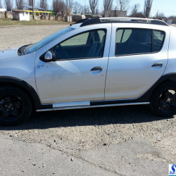 Бічні труби (2 шт., нерж) 51 мм для Dacia Sandero 2013-2020 рр