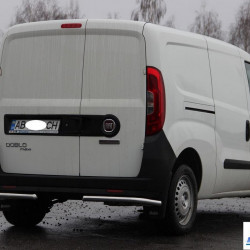 Задні куточки AK003 (нерж.) для Fiat Doblo II 2010-2022 рр