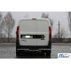 Задні куточки AK003 (нерж.) для Fiat Doblo II 2010-2022 рр