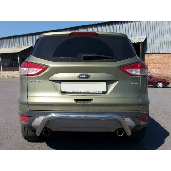 Задня дуга AK007 (нерж) для Ford Kuga/Escape 2013-2019 рр