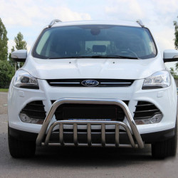 Кенгурятник WT002 (нерж.) для Ford Kuga/Escape 2013-2019 рр