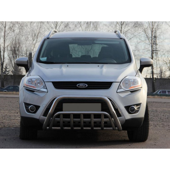 Кенгурятник WT002 (нерж.) для Ford Kuga 2008-2013 рр