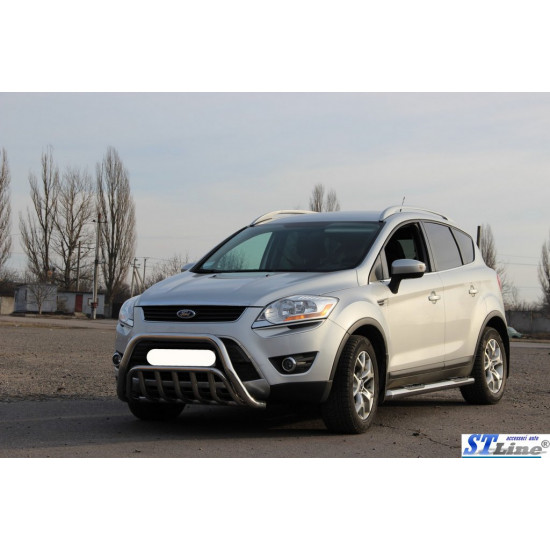 Кенгурятник WT002 (нерж.) для Ford Kuga 2008-2013 рр