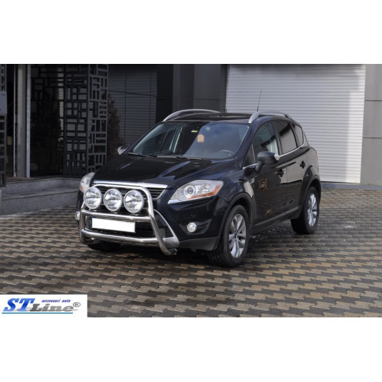 Кенгурятник WT018 (нерж.) для Ford Kuga 2008-2013 рр